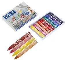 WAX CRAYONS (10 COLOUR)
